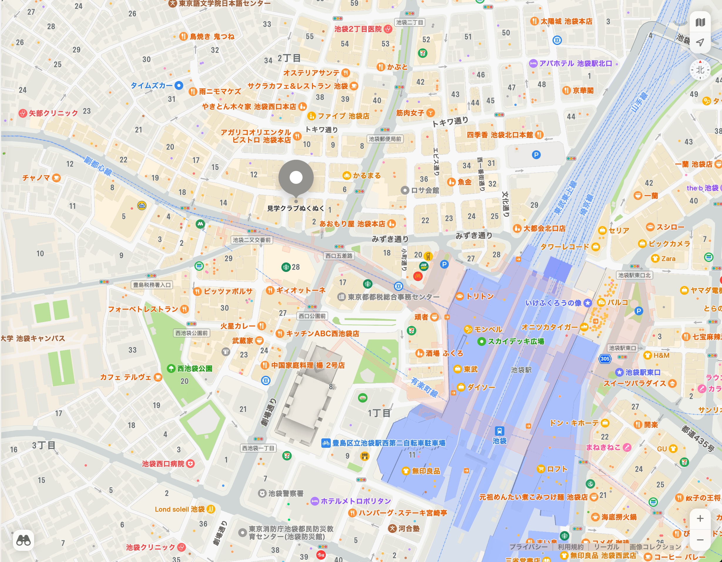 店舗周辺地図（画像）
